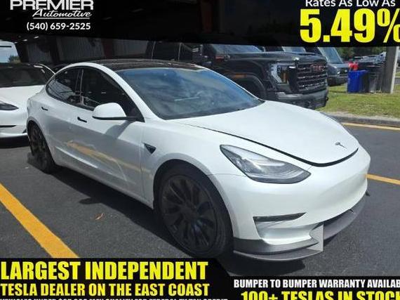 TESLA MODEL 3 2021 5YJ3E1EC4MF850048 image